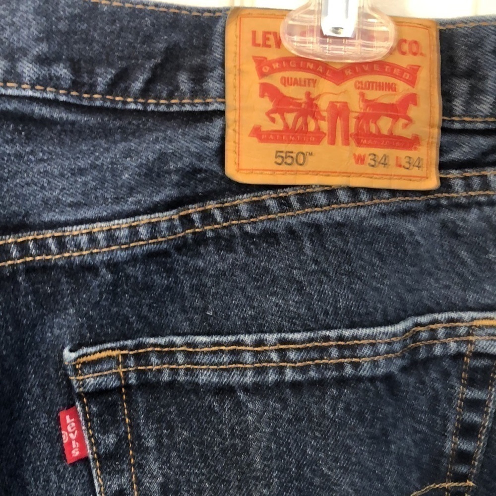 LEVI’s 550 34 X 32 Relaxed Fit Used - Picture 8 of 16